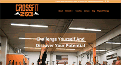 Desktop Screenshot of crossfit203.com